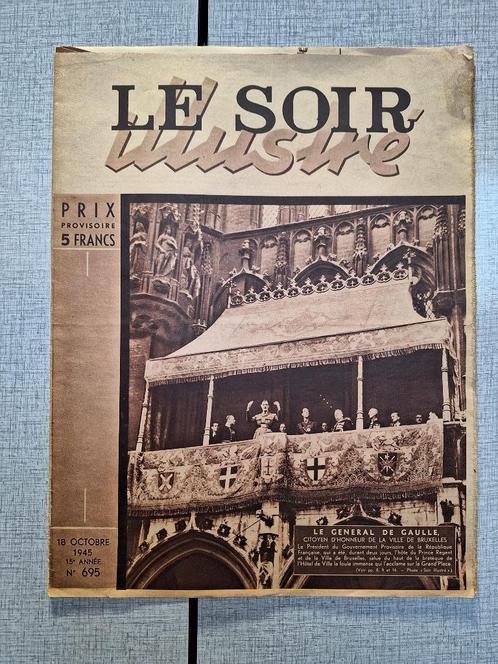 Kari - Le Soir Illustré 18/10/1945, Collections, Revues, Journaux & Coupures, Journal ou Magazine, 1940 à 1960, Enlèvement ou Envoi