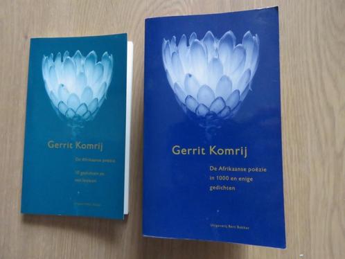 Gerrit Komrij: De Afrikaanse poëzie in 1000 en enige gedicht, Livres, Poèmes & Poésie, Utilisé, Un auteur, Enlèvement ou Envoi