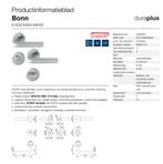 Hoppe deurklink toilet/badkamer 9 sets - Eeklo, Enlèvement ou Envoi, Neuf