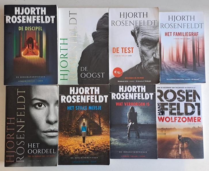 Boeken Hjorth Rosenfeldt, Boeken, Thrillers, Gelezen, Ophalen of Verzenden