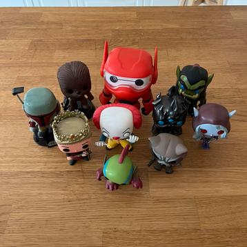 Pack van 10 Funko Pop! — los/zonder doos beschikbaar voor biedingen
