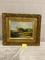 Schilderij - Stilleven akkerlandschap, Antiek en Kunst, Ophalen