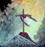 " Redemption " prachtig Acrylschilderij van Bertha Hamilton, Ophalen of Verzenden