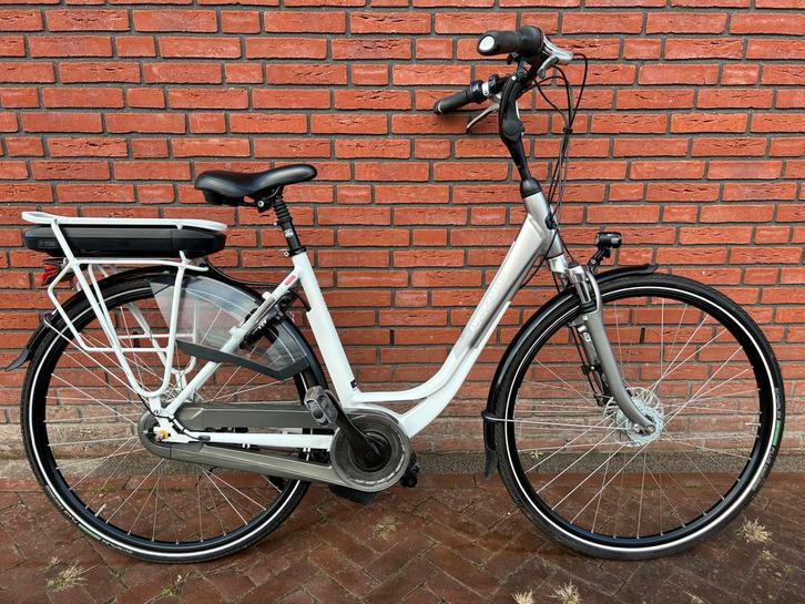 Gazelle Orange Damesfiets 49 cm – Elektrisch met Middenmotor, Fietsen en Brommers, Elektrische fietsen, Zo goed als nieuw, Gazelle