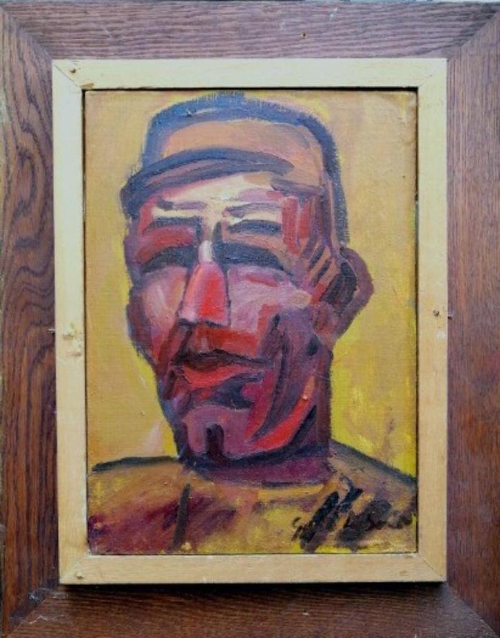 Gustave Franciscus De Smet '' Boer ", Antiek en Kunst, Kunst | Schilderijen | Modern, Verzenden