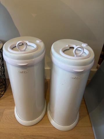 2 ubbi luieremmers met wasbare zakken, Enlèvement, Utilisé, Poubelle à couches, Autres marques
