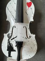 Banksy - Viool - Genummerd met certificaat, Antiquités & Art, Antiquités | Outils & Instruments, Enlèvement ou Envoi