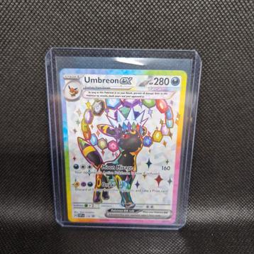 Umbreon EX Prismatic Evolutions NearMint Promo  beschikbaar voor biedingen