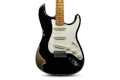 Fender Custom Shop '59 Stratocaster Heavy Relic – Aged Black, Muziek en Instrumenten, Snaarinstrumenten | Gitaren | Elektrisch