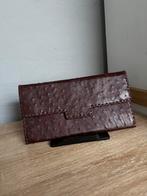 Vintage portemenee | verro struzzo, Autres marques, Enlèvement ou Envoi, Brun, Utilisé