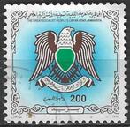 Libie 1992 - Yvert 1816 J - Wapenschild (ST), Postzegels en Munten, Postzegels | Afrika, Overige landen, Verzenden, Gestempeld