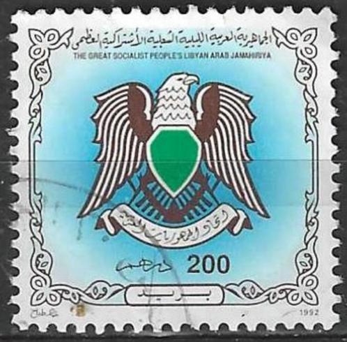 Libie 1992 - Yvert 1816 J - Wapenschild (ST), Postzegels en Munten, Postzegels | Afrika, Gestempeld, Overige landen, Verzenden