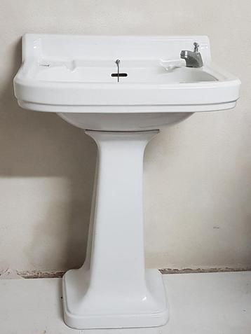 Vintage lavabo, Ophalen, Gebruikt, 50 tot 100 cm, Minder dan 100 cm