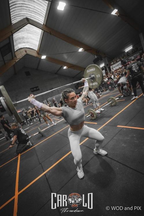 Rubber CrossFit tegels 2 dagen gebruikt 100x100x2cm, Sport en Fitness, Fitnessmaterialen, Zo goed als nieuw, Overige typen, Ophalen