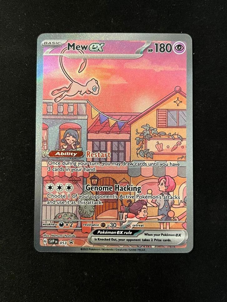 Mew Ex 053, Hobby en Vrije tijd, Verzamelkaartspellen | Pokémon, Nieuw, Losse kaart, Foil, Ophalen of Verzenden