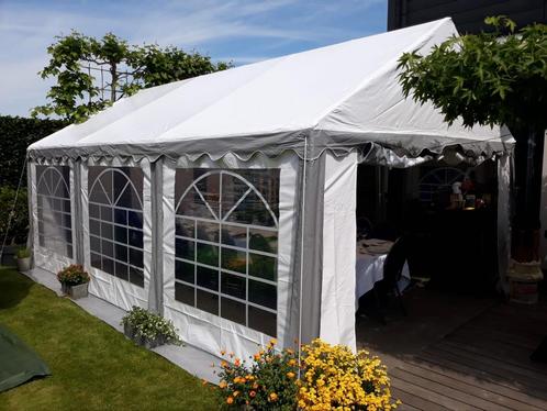 De betere party- tenten te huur., Tuin en Terras, Partytenten, Zo goed als nieuw, Partytent, Ophalen of Verzenden