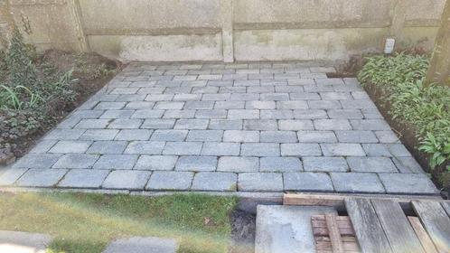 betontegels terras, Tuin en Terras, Tegels en Klinkers, Zo goed als nieuw, Klinkers, Beton, 5 tot 10 m², Ophalen