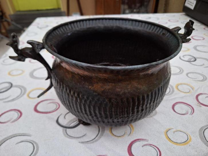 Antieke koperen ketel, Antiek en Kunst, Antiek | Brons en Koper, Koper, Ophalen