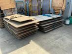 Houten platen van grote meubel plateaukarren - 24 stuks, Ophalen, Gebruikt, ., .