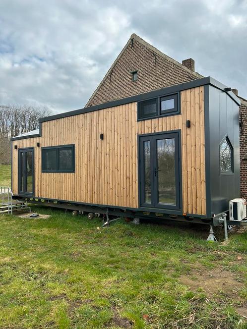 TINY HOUSE - 1 JAAR OUD - 2 slaapkamers + badkamer + keuken, Caravans en Kamperen, Stacaravans, tot en met 3, Ophalen