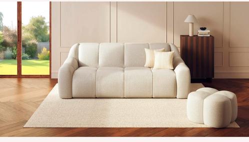Canape lit convertible NEUF, Huis en Inrichting, Slaapkamer | Slaapbanken, Nieuw, Overige maten, Overige maten, Wit, Crème, Beige