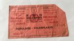 Ticket RWDM Molenbeek Atletico Madrid 1975, Verzamelen, Verzenden