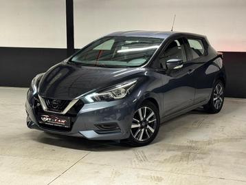 NISSAN MICRA 1.0 BENZINE+NAVI+CAMERA+AIRCO+GARANTIE+GEKEURD✅ beschikbaar voor biedingen