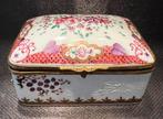 Vintage porseleinen juwelendoosje bonbonnière handbeschilder, Enlèvement ou Envoi, Comme neuf