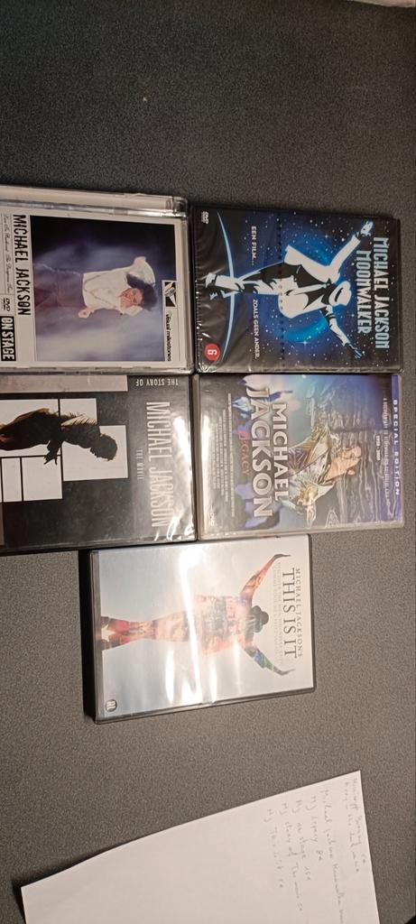 Collection de DVD de Michael Jackson, CD & DVD, DVD | Musique & Concerts, Comme neuf, Musique et Concerts, Enlèvement ou Envoi