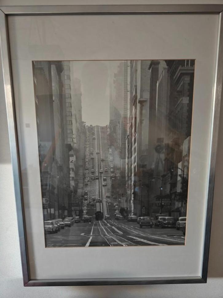 Iconische Zwart-Wit Foto, Huis en Inrichting, Woonaccessoires | Schilderijen, Tekeningen en Foto's, Zo goed als nieuw, Foto of Poster