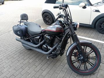Mooie custom Kawasaki VN 900 verlengde voorvork beschikbaar voor biedingen