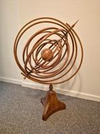 Sphère armillaire en bois, Enlèvement