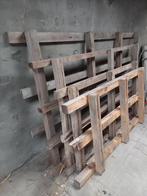 Lot van 4 gebruikte pallets / groot formaat - pallet, Doe-het-zelf en Bouw, Ophalen, Gebruikt, 200 tot 250 cm, Overige houtsoorten