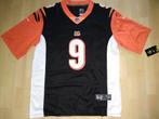 Cincinnati Bengals Jersey Burrow maat: L, Kleding | Heren, Sportkleding, Maat 52/54 (L), Zwart, Overige typen, Nieuw