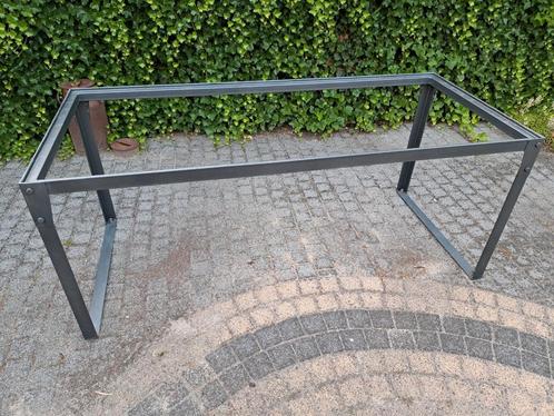 Stalen tafelonderstel, Huis en Inrichting, Tafelonderdelen, Gebruikt, Tafelpoot, 150 tot 200 cm, 50 tot 100 cm, Rechthoekig, Metaal