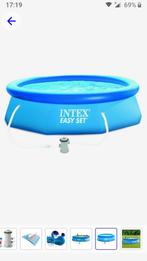 Intex zwembad+ alle toebehoren, Zo goed als nieuw, Ophalen