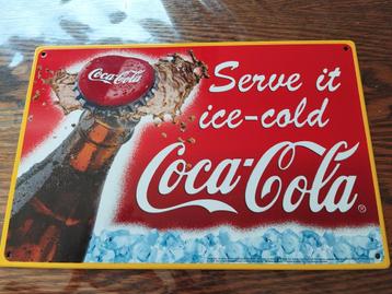 Coca-cola reclamebord email origineel 2001 beschikbaar voor biedingen