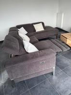 Canapé d’angle à gauche gris entracite, Enlèvement, Neuf, Tissus