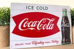 Metalen reclamebord Coca-Cola, Ophalen of Verzenden, Nieuw, Reclamebord