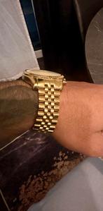 Michael kors horloge gout voor mannen, Polshorloge, Zo goed als nieuw, Goud, Goud