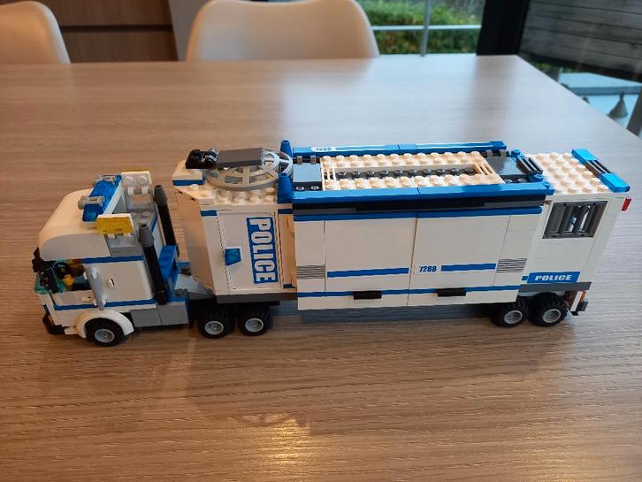 Lego City 7288 – Mobiele Politiepost, Kinderen en Baby's, Speelgoed | Duplo en Lego, Zo goed als nieuw, Lego, Complete set, Ophalen of Verzenden
