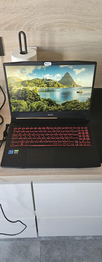 Game laptop MSI GF66I7, Informatique & Logiciels, Ordinateurs portables Windows, Comme neuf, Enlèvement