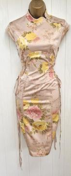Mooie Karen Millen jurk in 100% zijde met Oosters tintje, 38, Zo goed als nieuw, Karen Millen, Verzenden, Overige kleuren