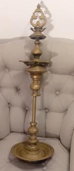 Olielamp (Kuthu Vilakku) uit Kerala, Antiek en Kunst, Antiek | Brons en Koper, Ophalen of Verzenden