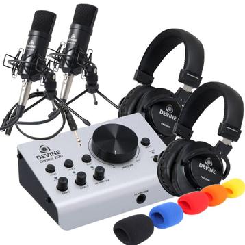 Devine Centro 2i2o podcast / voice-over bundel (nieuw) beschikbaar voor biedingen