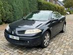 Renault Megane cabriolet 1.6 benzine, airco, 07.2007!, Auto's, Renault, Voorwielaandrijving, 4 zetels, Zwart, Cabriolet