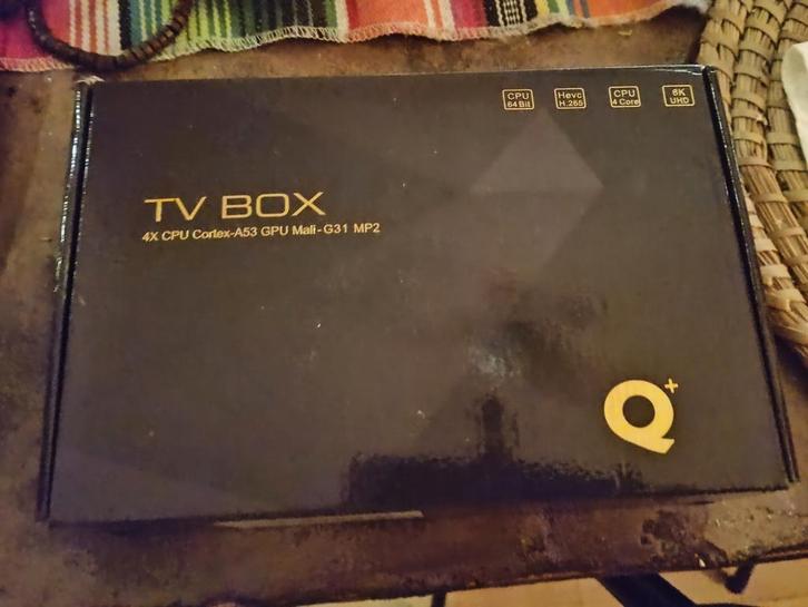 Boîtier TV BOX 4X CPU Cortex-A53 GPU G31 MP2, TV, Hi-fi & Vidéo, Accessoires de télévision, Neuf, Enlèvement ou Envoi