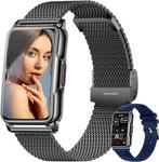 Smartwatch voor dames, 1,47 inch polshorloge met IP68 waterd, Nieuw, Ophalen of Verzenden, Polshorloge