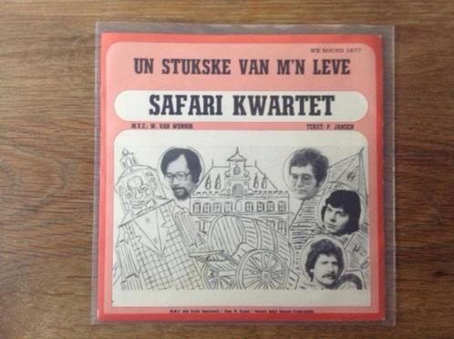 single safari kwartet, Cd's en Dvd's, Vinyl Singles, Single, Nederlandstalig, 7 inch, Ophalen of Verzenden