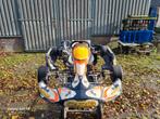 Te koop Crg Black star junior chassis met rk1 motor, Sport en Fitness, Karting, Ophalen, Zo goed als nieuw, Kart